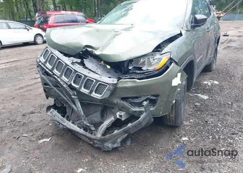 2021 Jeep Compass Sport 4X4 from USA, damaged, VIN 3C4NJDABXMT566010